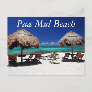 Cartão Postal Praia de Paa Mul