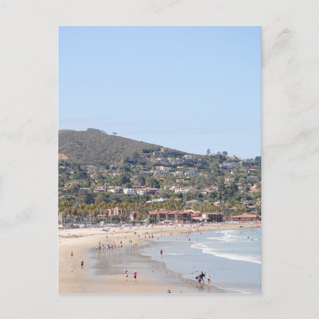 Cartão Postal praia de San Diego (Frente)