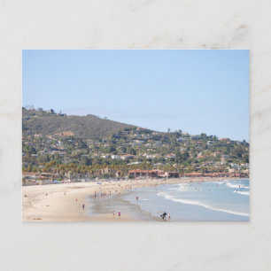 Cartão Postal praia de San Diego
