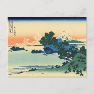 Cartão Postal praia de Shichiri, na província de Sagami (por Ho