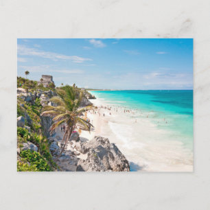 Cartão Postal Praia de Tulum