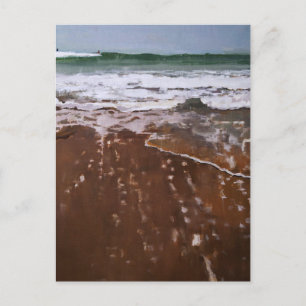 Cartão Postal Praia de Venice surfando pérolas PostCard