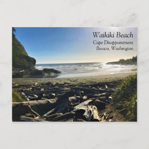 Cartão Postal Praia de Waikiki, Desilusão de Cabo, Washington