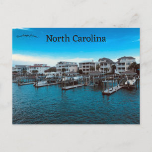Cartão Postal Praia de Wrightsville Carolina do Norte