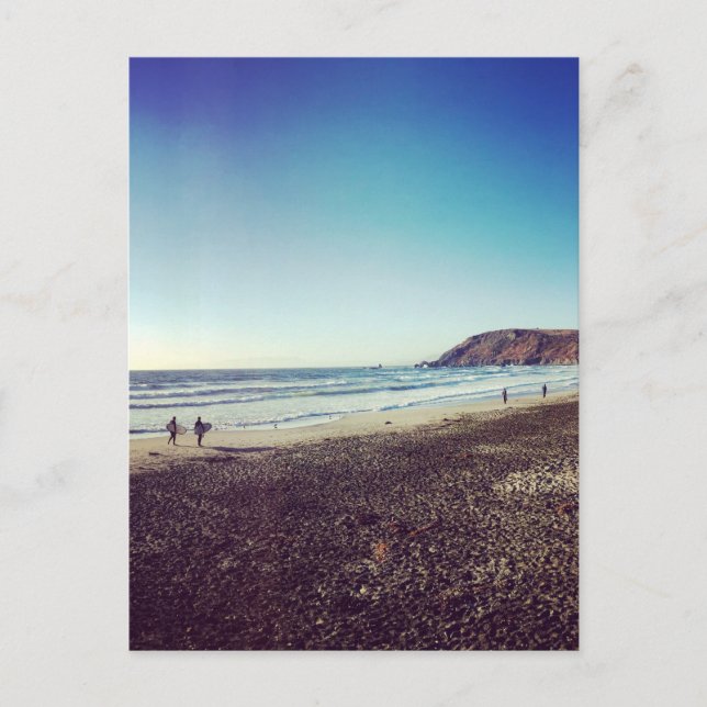 Cartão Postal Praia do Estado do Pacífico (Frente)