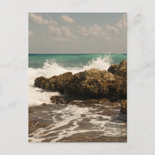 Cartão Postal Praia do México (Frente)