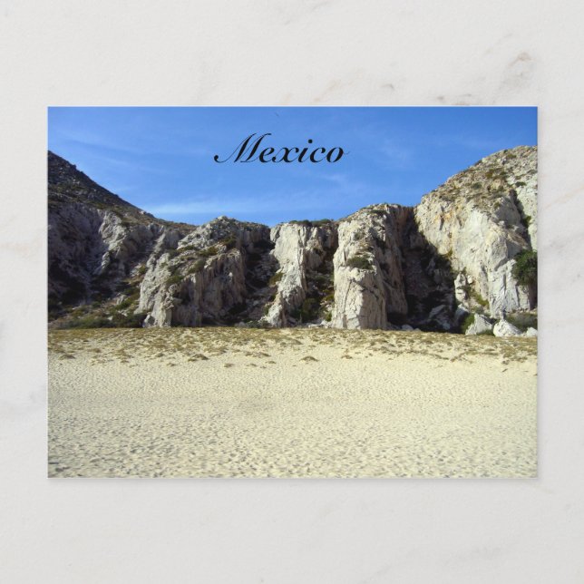 Cartão Postal praia do México (Frente)
