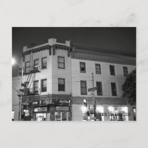 Cartão Postal praia do norte, san francisco