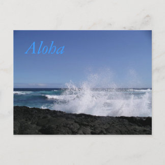 Cartão Postal Praia do Punalu'u