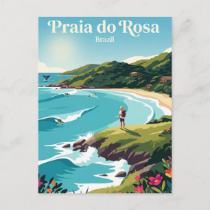 Cartão Postal Praia do Rosa Brasil