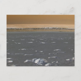 Cartão Postal Praia durante o Cartão-postal Solar Eclipse