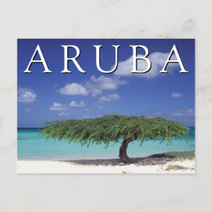 Cartão Postal Praia Eagle Caribe, Aruba