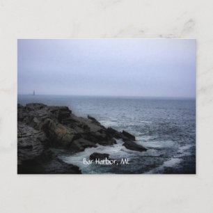 Cartão Postal Praia em Acadia, Porto Bar, ME