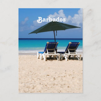 Cartão Postal Praia em Barbados