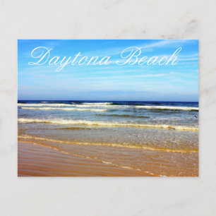 Cartão Postal Praia em Daytona Beach, Flórida