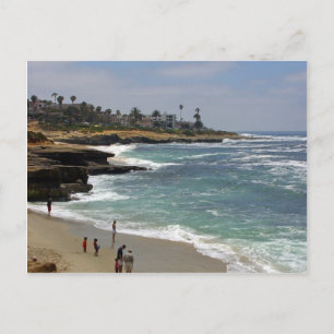 Cartão Postal Praia La Jolla Cove