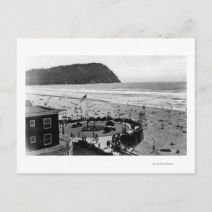 Cartão Postal praia litoral e fotografia Promenade