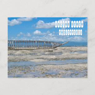 Cartão Postal Praia Mactan em Cebu Filipinas