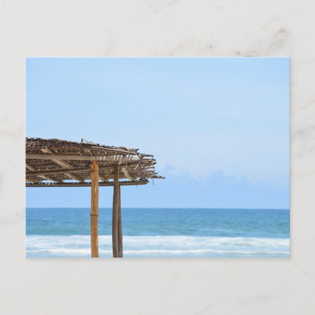 Cartão Postal Praia na África (Frente)