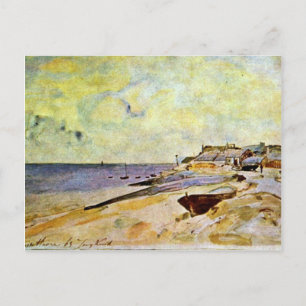Cartão Postal Praia No Ste. Endereço De Jongkind Johan Barthold 