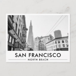Cartão Postal Praia Norte TransAmerica Pyramid São Francisco