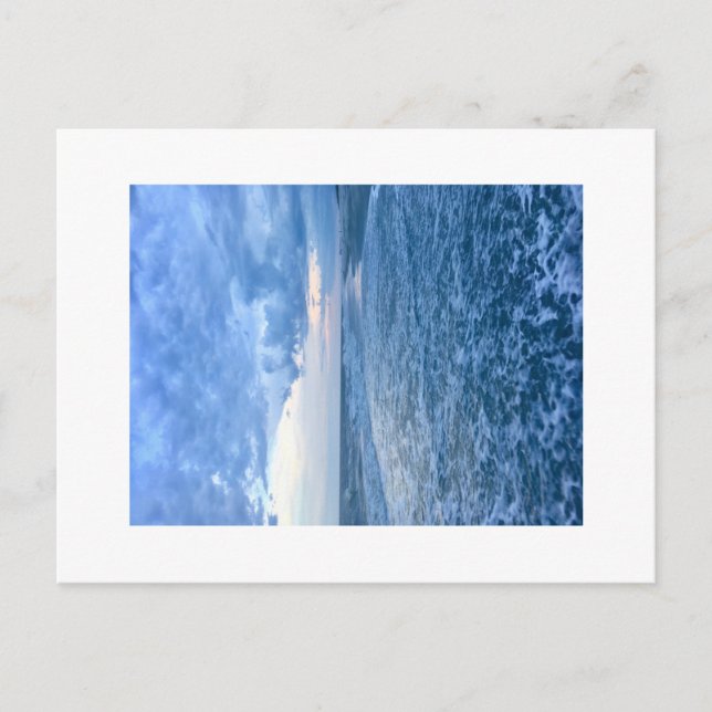 Cartão Postal Praia Noturna (Frente)