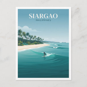 Cartão Postal Praia Pacifico, Siargao San Isidro Filipinas