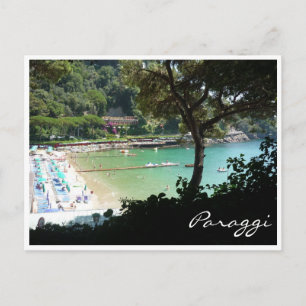 Cartão Postal praia paraggi
