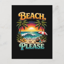 Cartão Postal Praia, Por Favor