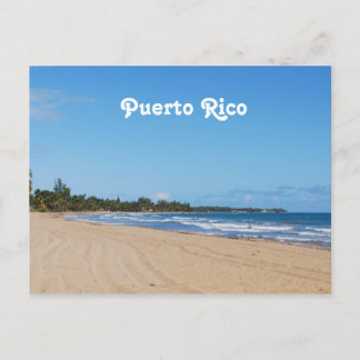 Cartão Postal Praia Porto Rico