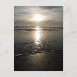 Cartão Postal Praia rocha e um Sunset