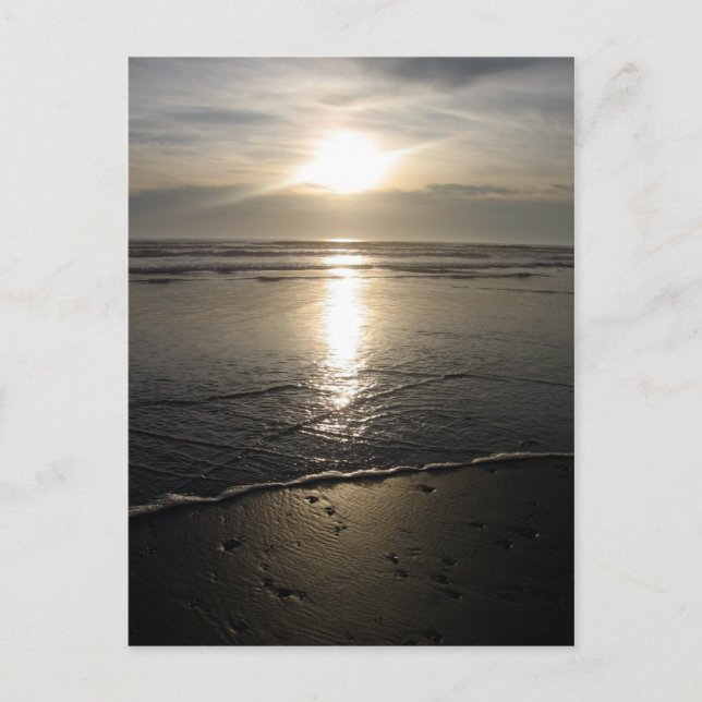Cartão Postal Praia rocha e um Sunset (Frente)