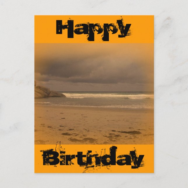 Cartão Postal Praia Squeaky 5 (Frente)