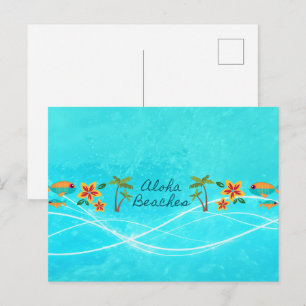 Cartão Postal Praias de Aloha