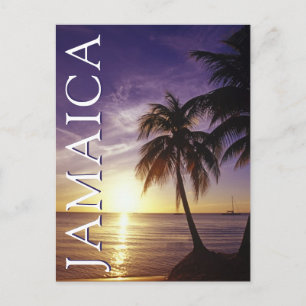 Cartão Postal Praias em Negril Jamaica   Feliz Aniversário