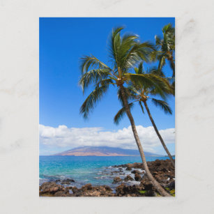 Cartão Postal Praias Tropicais   Ilha Maui Hawaii