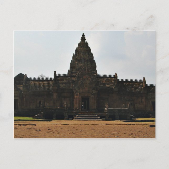 Cartão Postal Prasat Hin Phanom Rung, Buriram, Isaan, Tailândia (Frente)