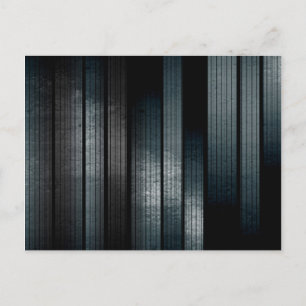 Cartão Postal Prata metálica
