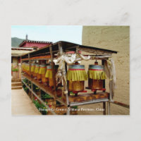 Prayer Wheel,Shangri-La County,Yunnan,China