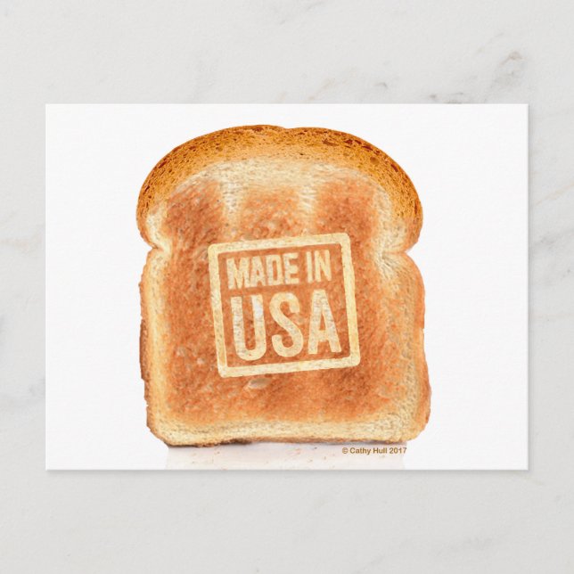 Cartão Postal Pré-endereçado à Trump US Manufacturing Postcard (Frente)