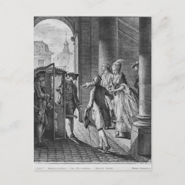 Cartão Postal Precauções (Frente)