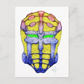 Cartão Postal Precipitação do metal