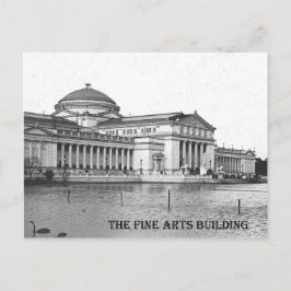 Cartão Postal Prédio de Belas Artes, Exposição Colúmbia 1893