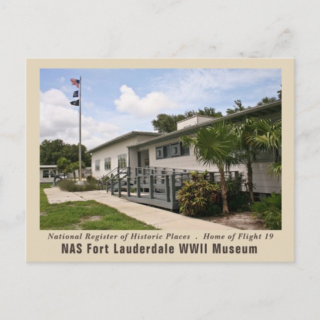 Cartão Postal Prédio do Link Trainer #8 (Frente)