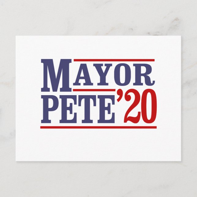 CARTÃO POSTAL PREFEITO PETE '20 (Frente)