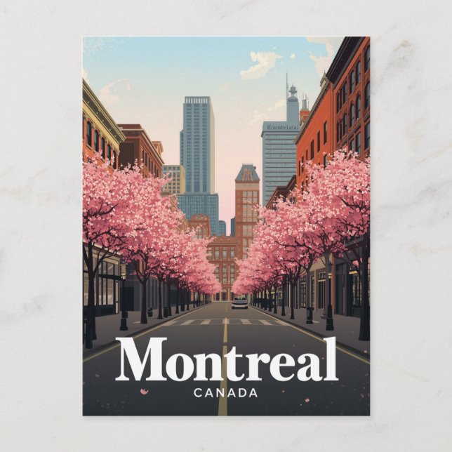 Cartão Postal Prefeitura de Montreal Segundo Império (Frente)