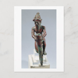 Cartão Postal Prego de fundação de Gudea, Príncipe de Lagash, de