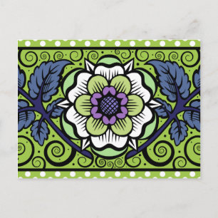 Cartão Postal Prêmio Summer em Verde - Cartão-postal