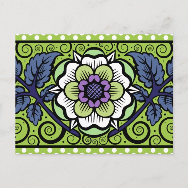 Cartão Postal Prêmio Summer em Verde - Cartão-postal (Frente)