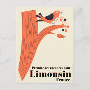 Cartão Postal Prendre des vacances para Limousin France .